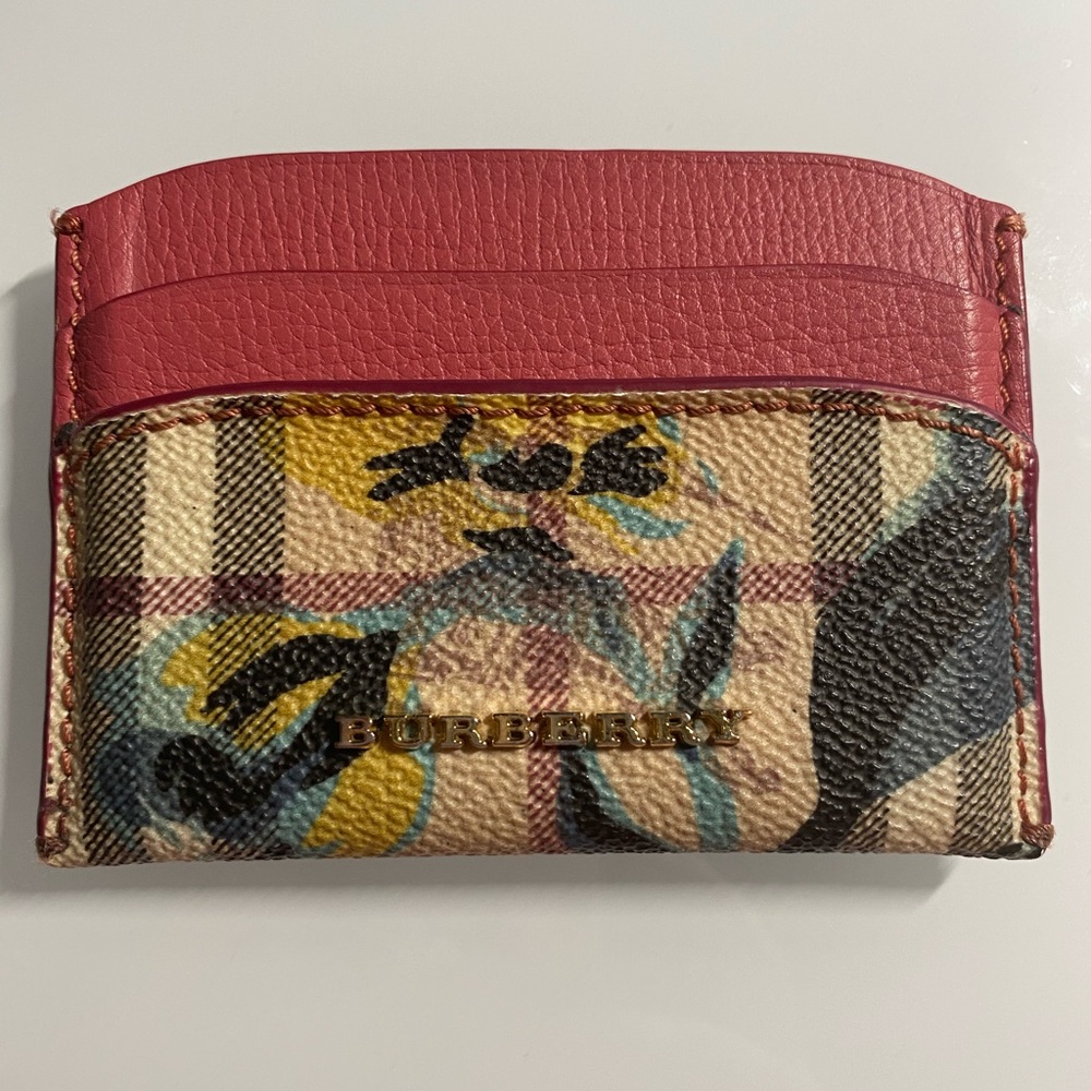 Burberry card wallet - super cute!